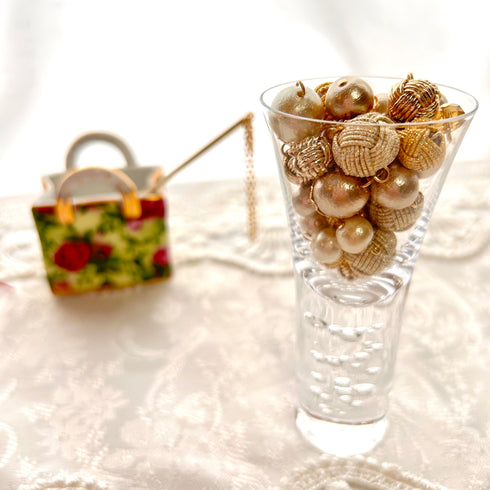 藤下がり玉結び/一本かんざし