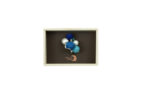 玉結びのポニーフック