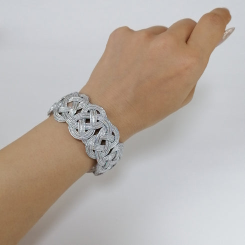 インフィニティバングル風ブレスレット