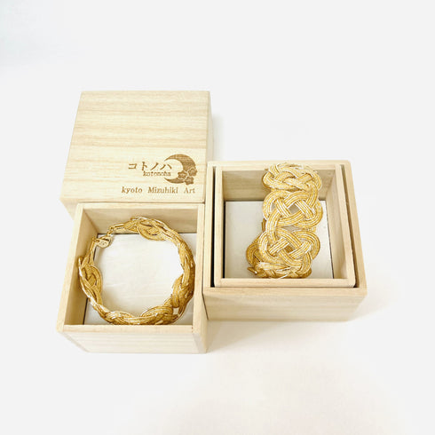 インフィニティバングル風ブレスレット