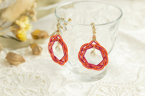 和の輪ピアス/イヤリング